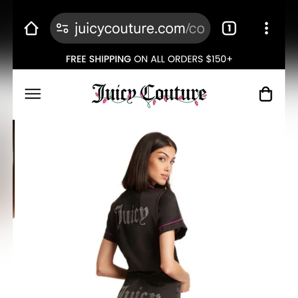 Juicy Couture Sleepwear Top ๐ค๐ฉท - Picture 3 of 9